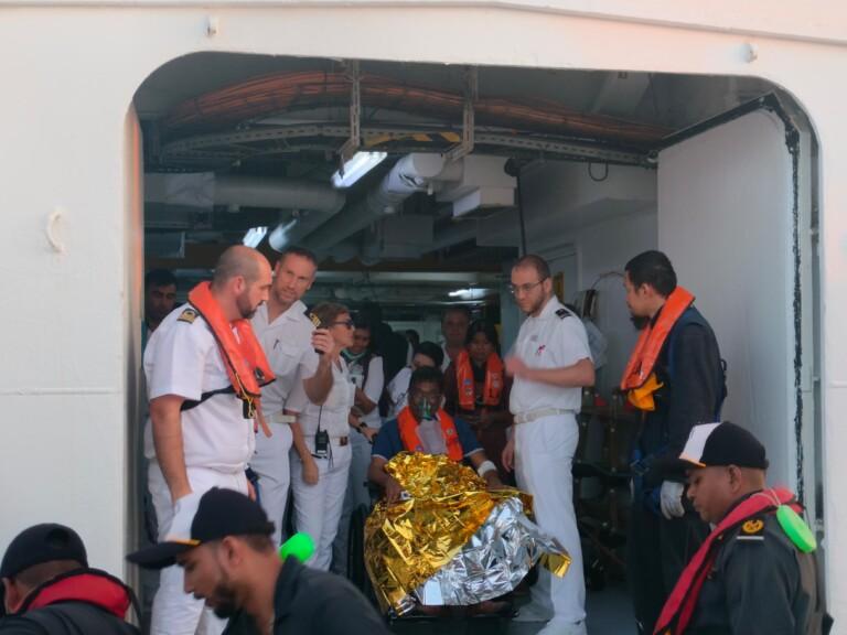 ICG Rescues Indian Passenger from Cruise Liner in Seaborne Evacuation