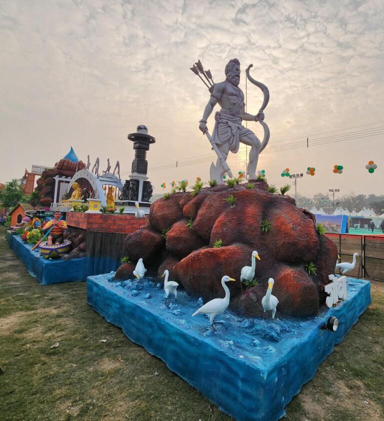 Goa Tableaux displayed at Bharat Parv, New Delhi