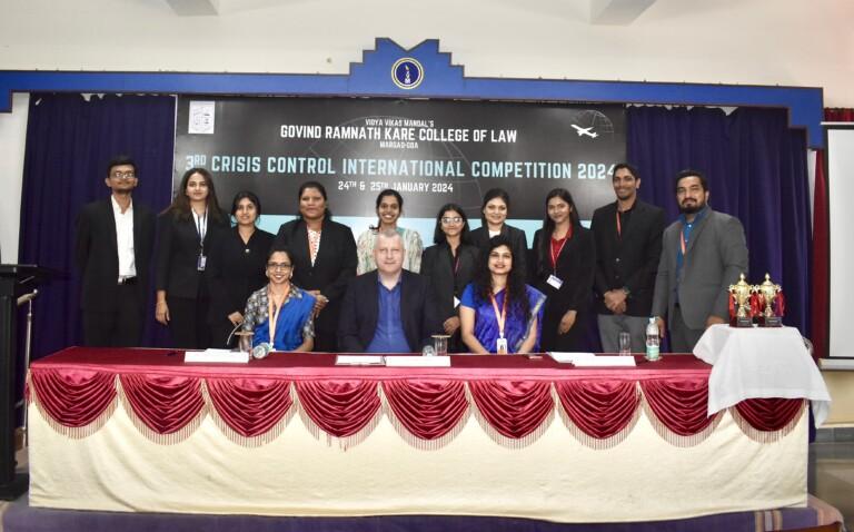 3rd Crisis Control International competition held at Kare Law college