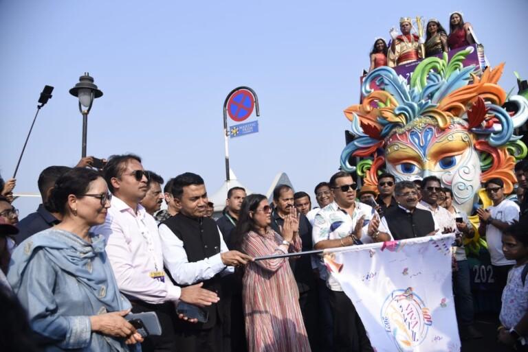 Carnaval 2024 Flags off in Panjim at the hands of Dr. Pramod Sawant, Hon’ble Chief Minister of Goa & Shri. Rohan A. Khaunte, Hon’ble Minister for Tourism