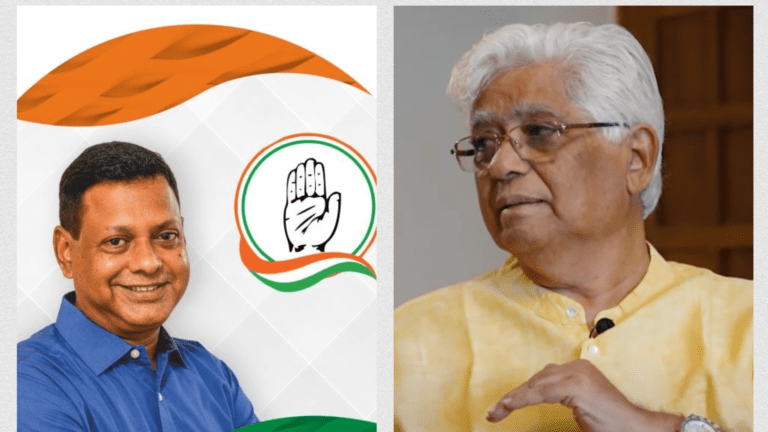 Congress announces its candidates, Ramakant Khalap for North, Viriato Fernandes from South