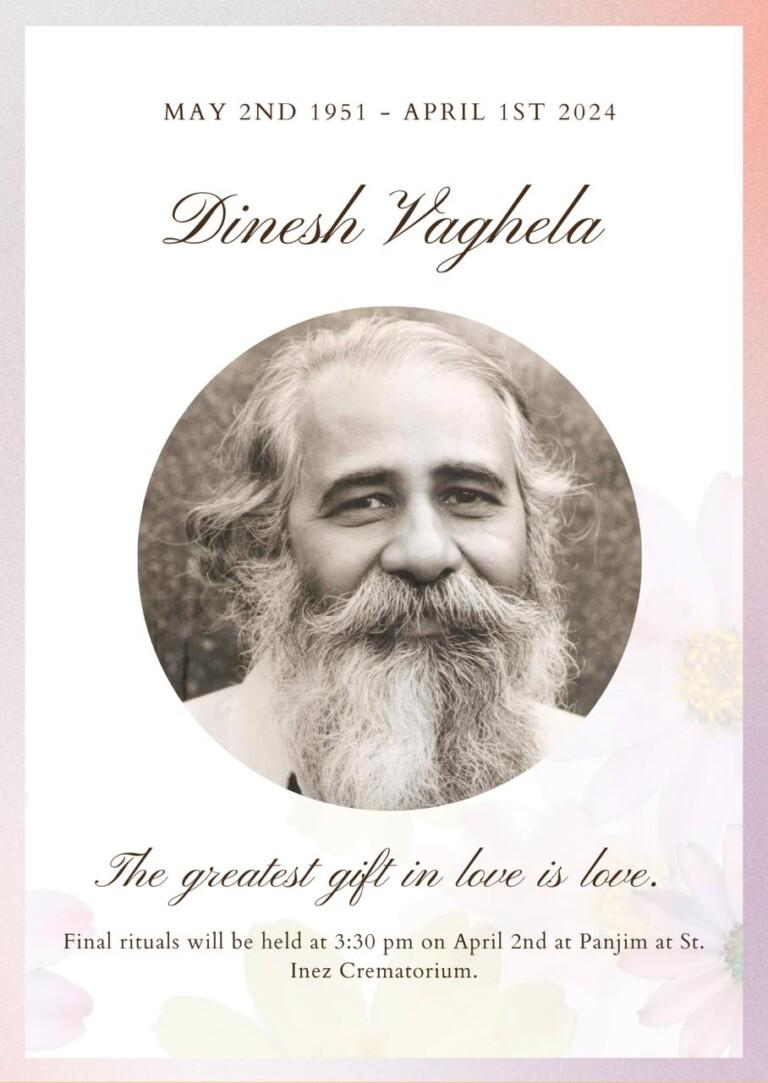 AAP founder member Dinesh Vaghela dies in Goa