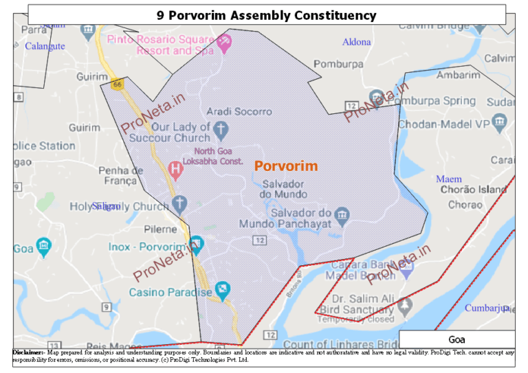 Porvorim shines in Bardez for BJP in LS polls