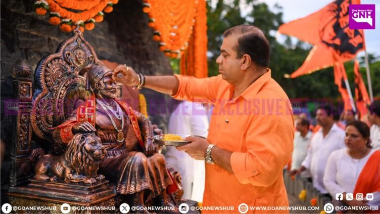 Porvorim Honors Legacy: Celebrating 350th Anniversary of Chhatrapati Shivaji Maharaj’s Coronation