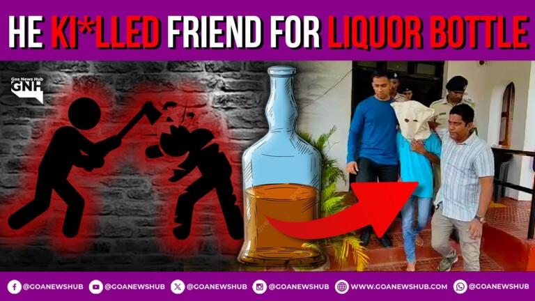 He killed his friend just for a bottle of liquor