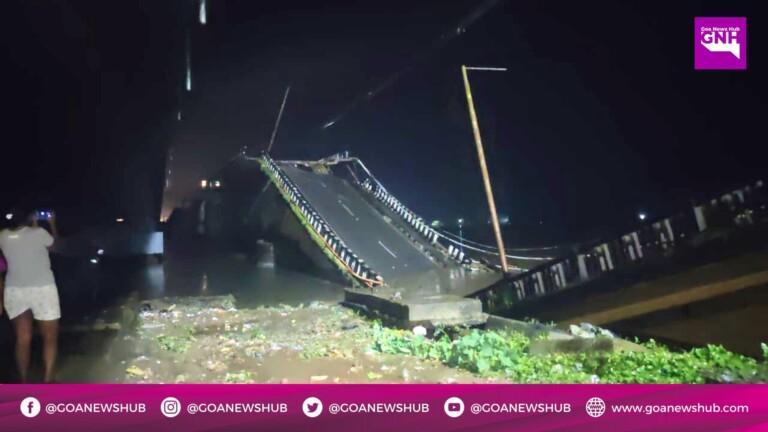 Bridge on Kali river on Goa-Karnataka highway collapsed, traffic affected