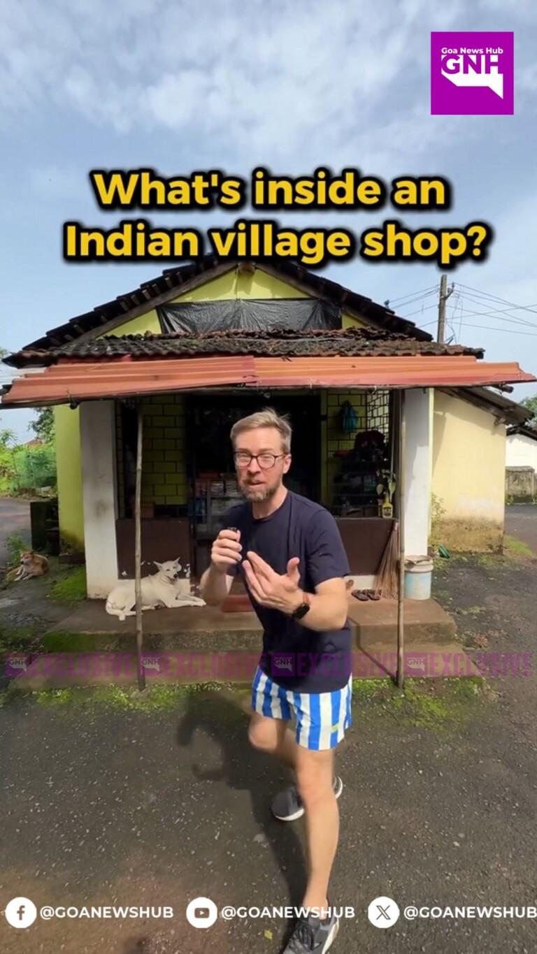 Roadside shop in Goa’s village excites American content creator