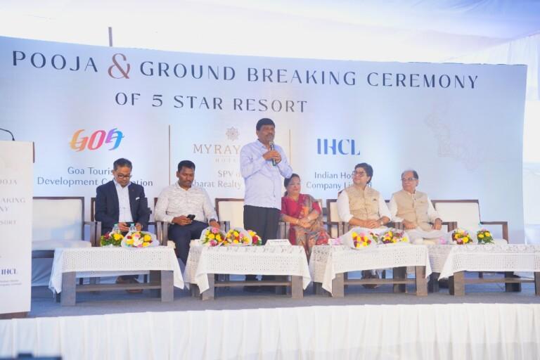 GTDC Holds Bhoomi pooja and foundation stone laying ceremony for 5-star resort in Anjuna