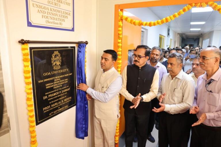 CM inaugurates GU Research Park Unit