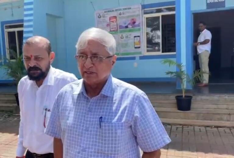 Former Goa RSS chief Velingkar appears before the police for the second time