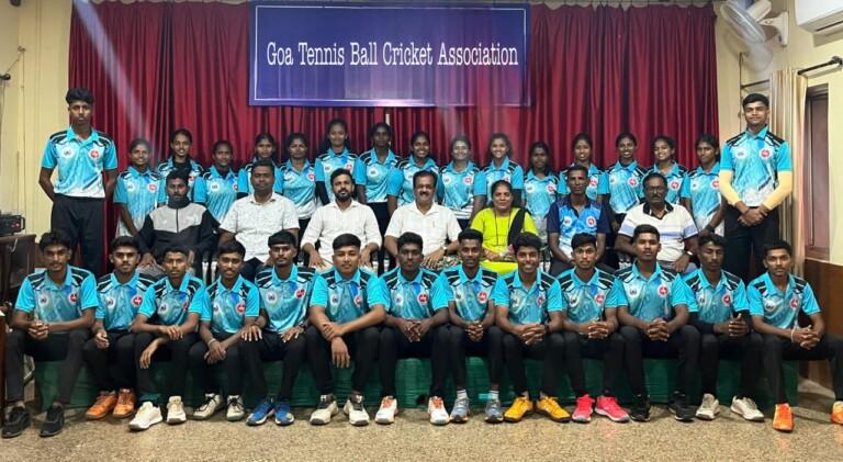 Goa Tennis Ball Cricket Association Finalises Teams for Nationals