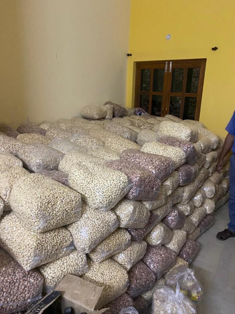 FDA seized 3,000 kgs of substandard cashew at Calangute