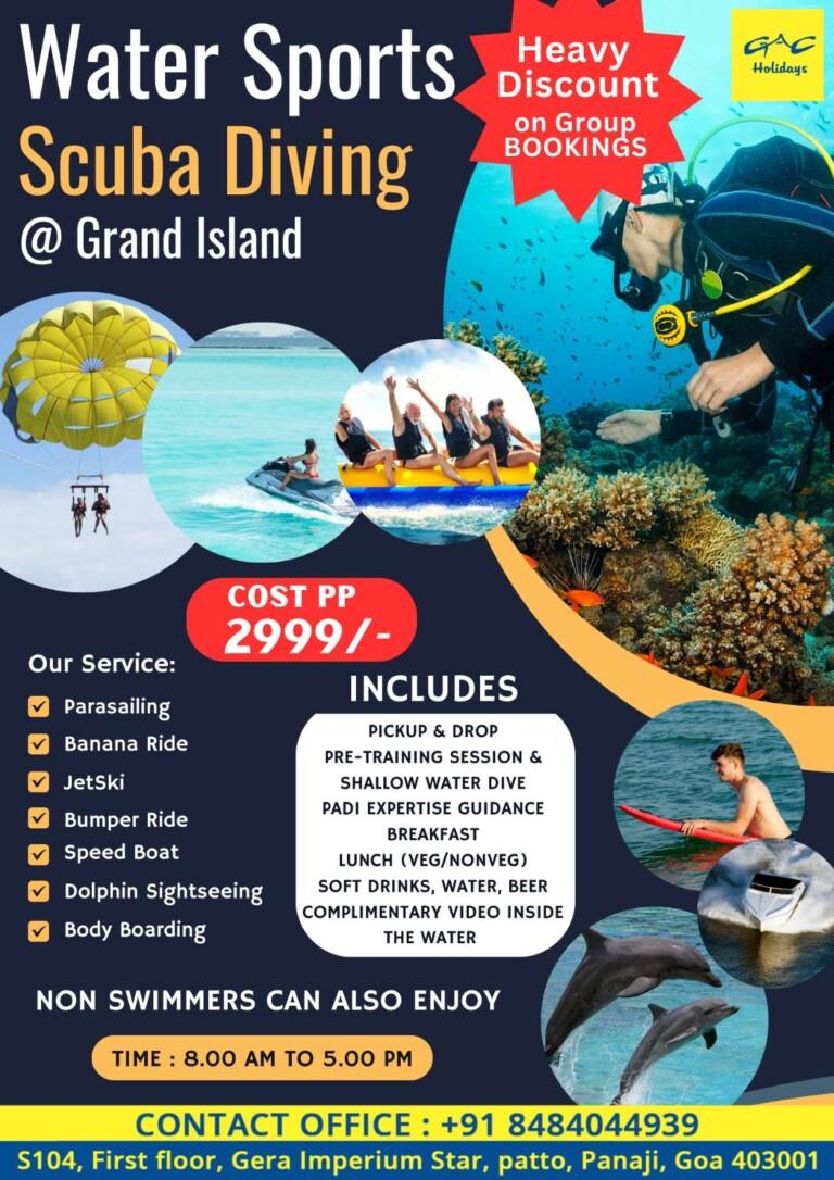 Experience Thrilling Watersports in Goa with Huge Discounts from GAC Holidays