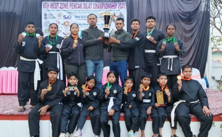 Goa Pencak Silat Team Wins 17 Medals in Pencak Silat Championship in MP