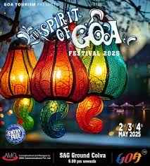 Spirit of Goa Festival 2025 to be Held from 2nd to 4th May at SAG Ground, Colva