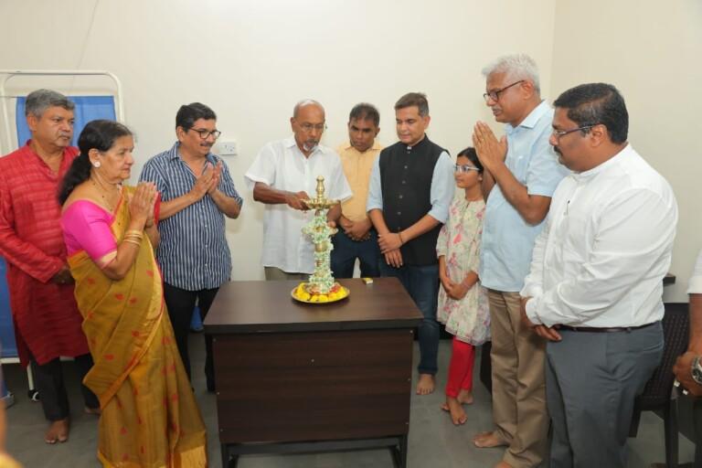 Inauguration of “Aamche Arogya Polyclinic” by AAP Goa President Adv. Amit Palekar
