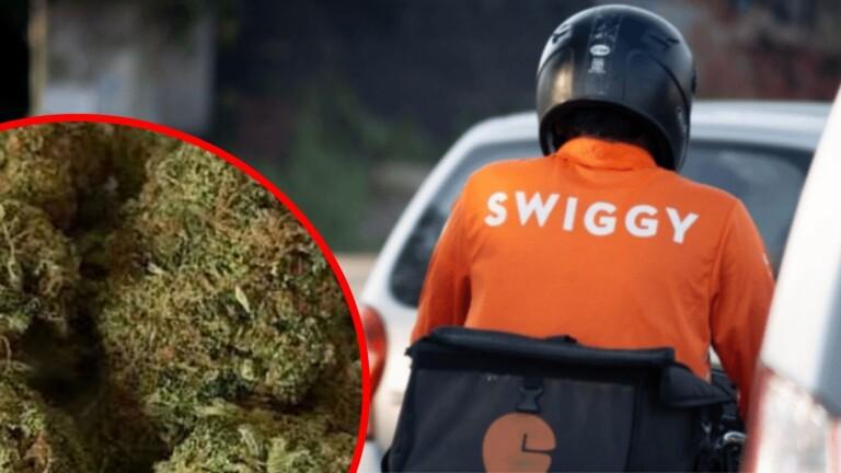 Goa police arrest Swiggy delivery agent with ganja in Sancoale