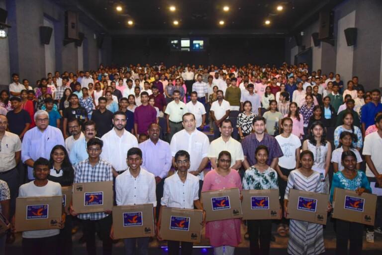 232 Meritorious ST, SC Students receive laptops under Free Laptop Distribution Scheme by DITE&C, Goa