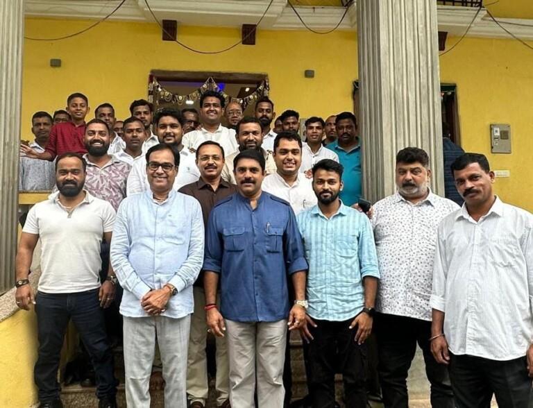 Vijai Sardesai, Naresh Sawal Bromance hints at politics in Bicholim