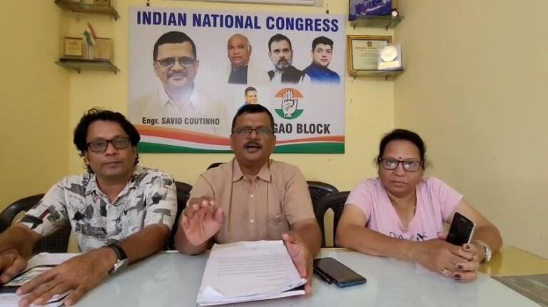 Margao Congress Block Slams Digambar Kamat for Giving ‘Religious Colour’ to Ganeshutsav Pandal Scam