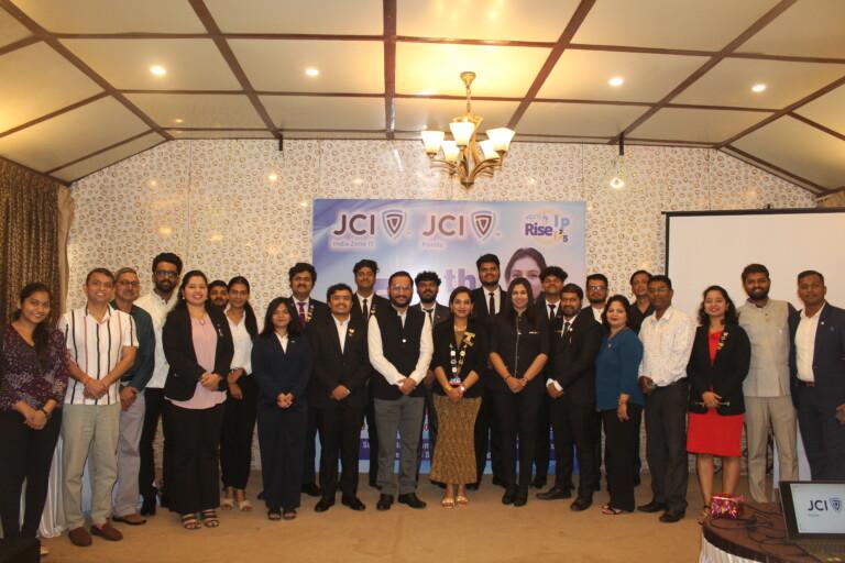 JCI Ponda Honors Ravi Sitaram Naik with Lifetime Achievement Award at 54th Installation Ceremony