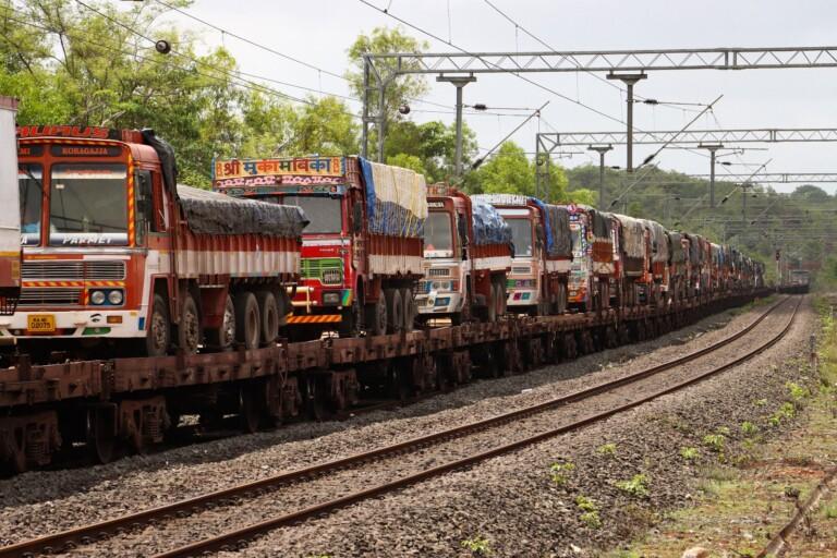 Konkan Railway Launches Second RORO Rake With Enhanced Capacity
