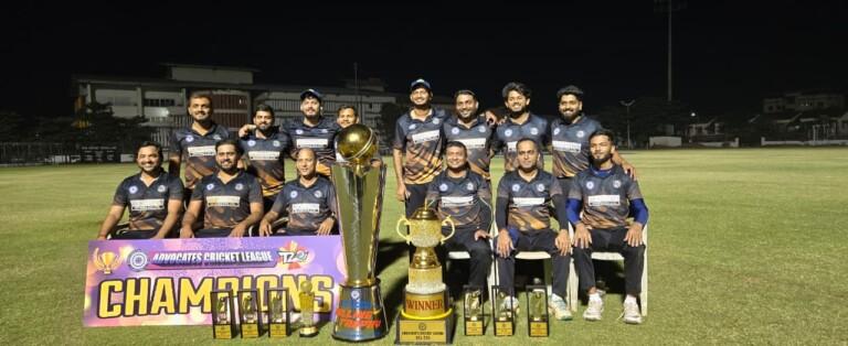 Advocates Cricket League: The Excellence of Mr. Iftikhar Agha