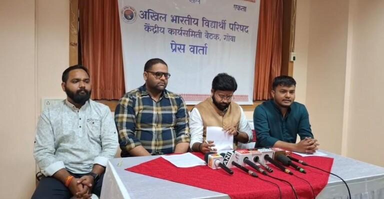 ABVP to Conduct Nationwide Hostel Survey, ‘Screen Time to Activity Time’ and ‘Campus–Campus Vande Mataram’ Campaigns
