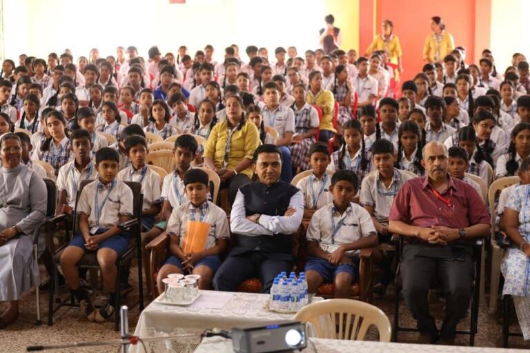CM Joins Students for Pariksha Pe Charcha in Ponda