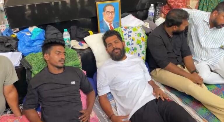 TCP section 39A protest enters Day 4; RGP MLA Viresh Borkar rejoins stir