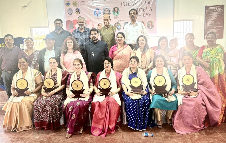 Thivim Lions Club Celebrates Women’s Day