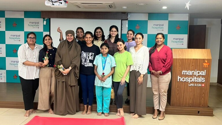 Manipal Hospital Goa Marks International Women’s Day with Yoga Session