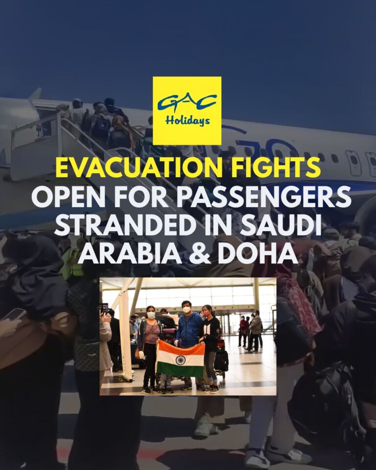 Evacuation Flights Open for Passengers Stranded in Saudi Arabia & Doha