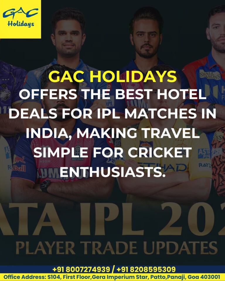 GAC Holidays offers hotel deals for IPL travel