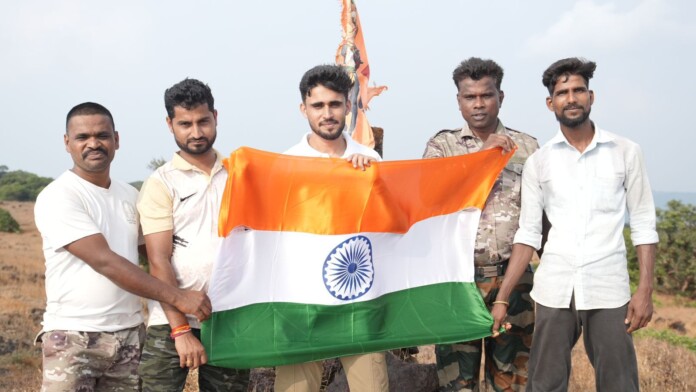 Bhukya Yashwanth Summits the Highest Peak of Goa under “Har Shikhar Par Tiranga” Mission