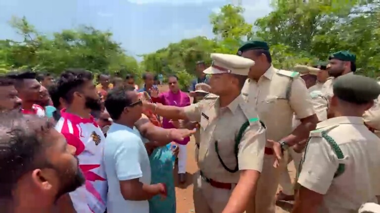 Villagers, Forest Officials Clash Over Iron Ore Transport in Goa