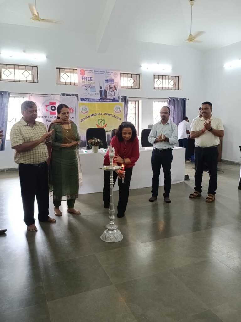 Free Ophthalmic Screening Camp Conducted at Central Prison, Colvale