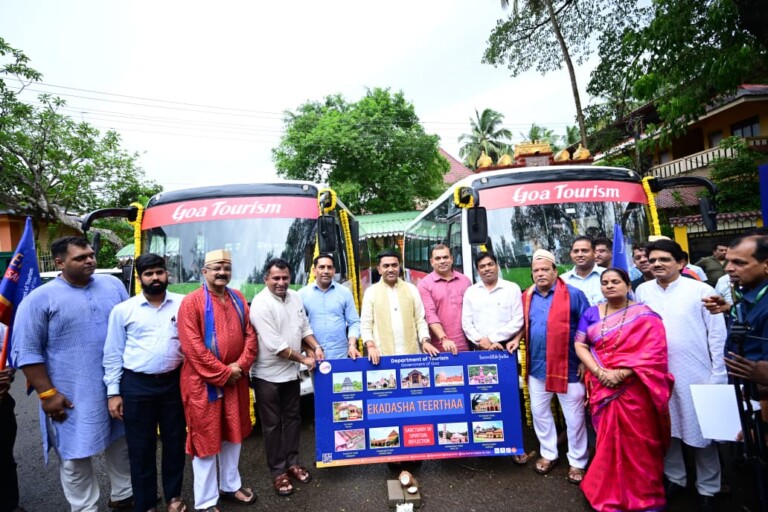 Goa Tourism launches three-day Ekadasha Teertha Yatra to boost spiritual tourism