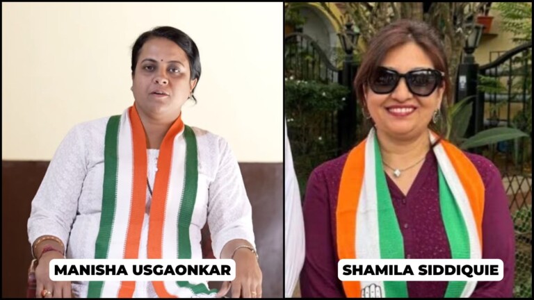 Congress Expels Manisha, Shamila for 6 Years