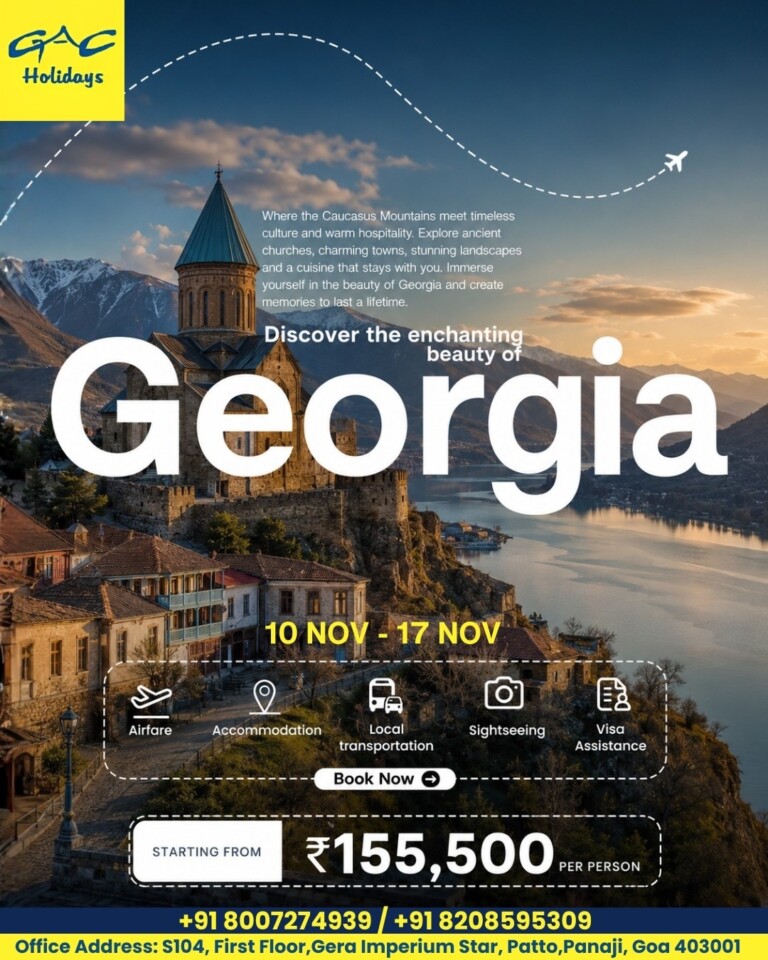 GAC Holidays Announces Exclusive Georgia Group Departure for November 2026*