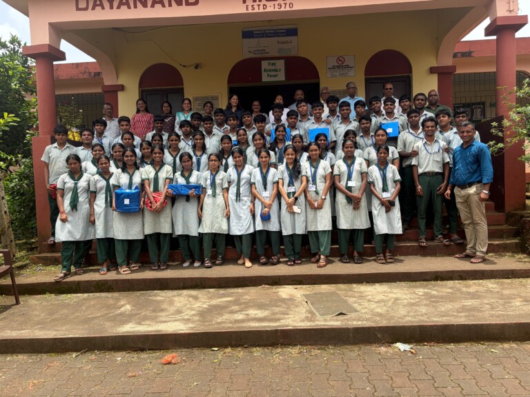 PTA Organises Bagless Day at Raghuvir & Premavati Salkar HSS, Chorao