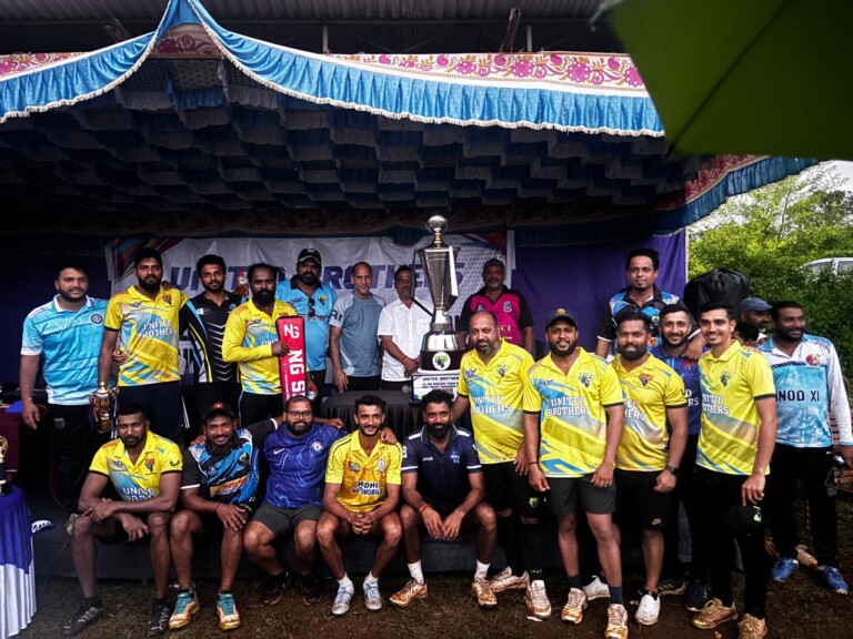 UNITED BROTHERS CROWNED CHAMPIONS OF ALL GOA ADVOCATES RAINY CRICKET TOURNAMENT 2026