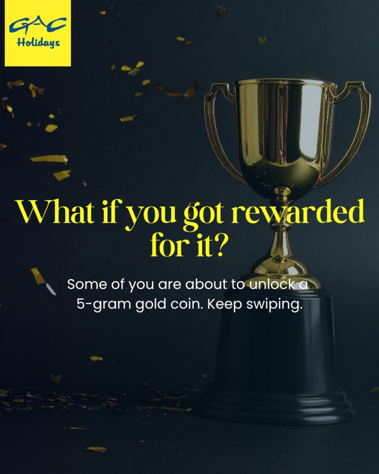 GAC Holidays Launches “GAC Journey Rewards” — Travel More, Earn More, Win More
