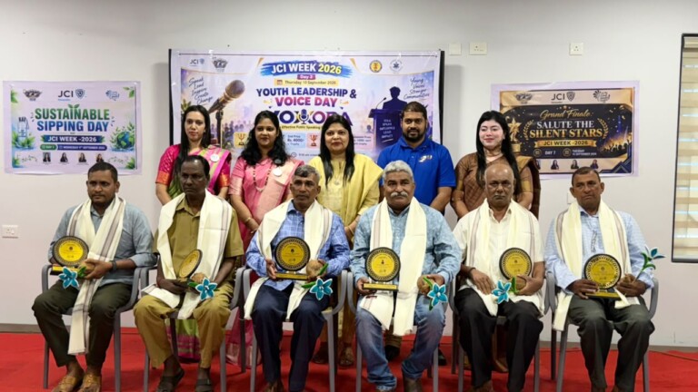 JCI Sanquelim Honours Six ‘Silent Stars’ for Community Service