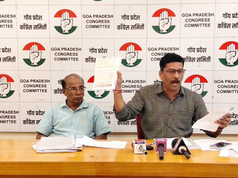“₹890-CR SMART METER PROJECT IS A COLOSSAL FAILURE — SCRAP IT AND STOP PUNISHING GOA’S CONSUMERS”: AMARNATH PANJIKAR