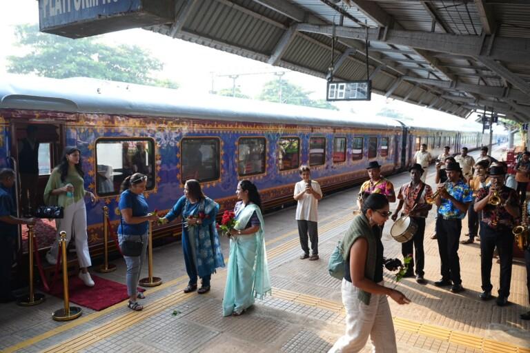 Deccan Odyssey Arrives in Goa with 29 International Travellers