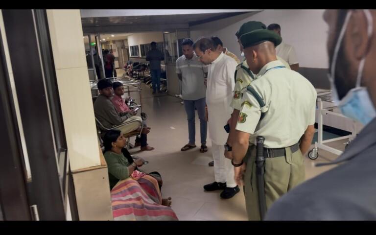 Health Minister Vishwajit Rane makes midnight visit to GMCH