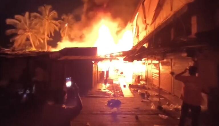 VASCO MARKET FIRE UNDER CONTROL, GOVERNMENT TO COMPENSATE AFFECTED TRADERS: CM